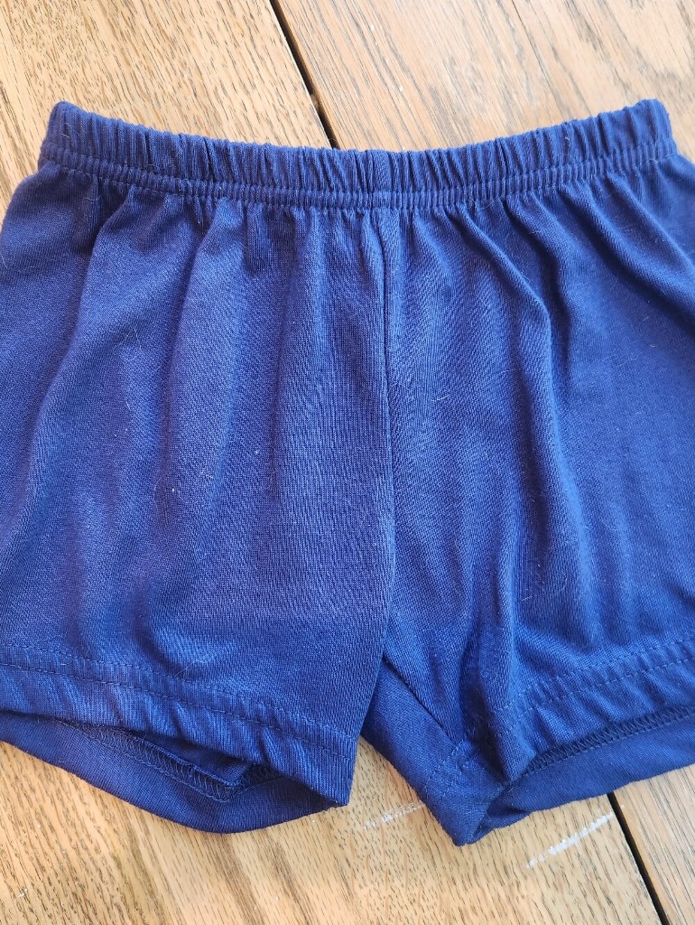 Carter's Baby Navy Elastic-Waist Athletic Shorts